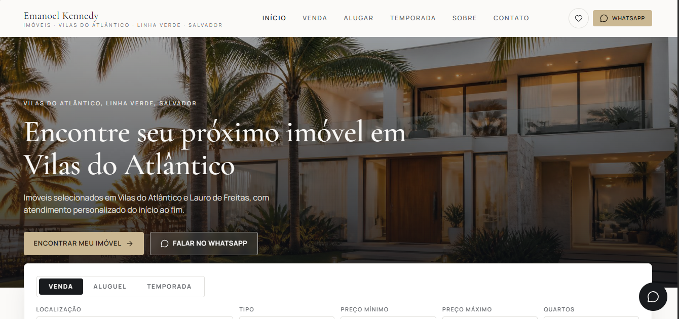 Emanoel Kennedy — Corretor